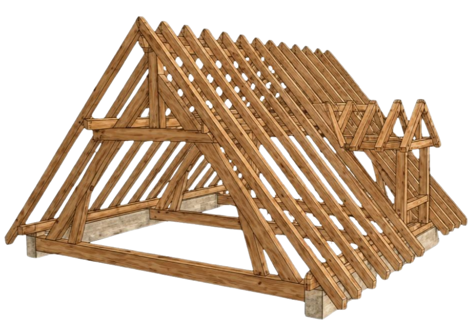 charpente traditionnelle et rénovation de faîtage tours centre