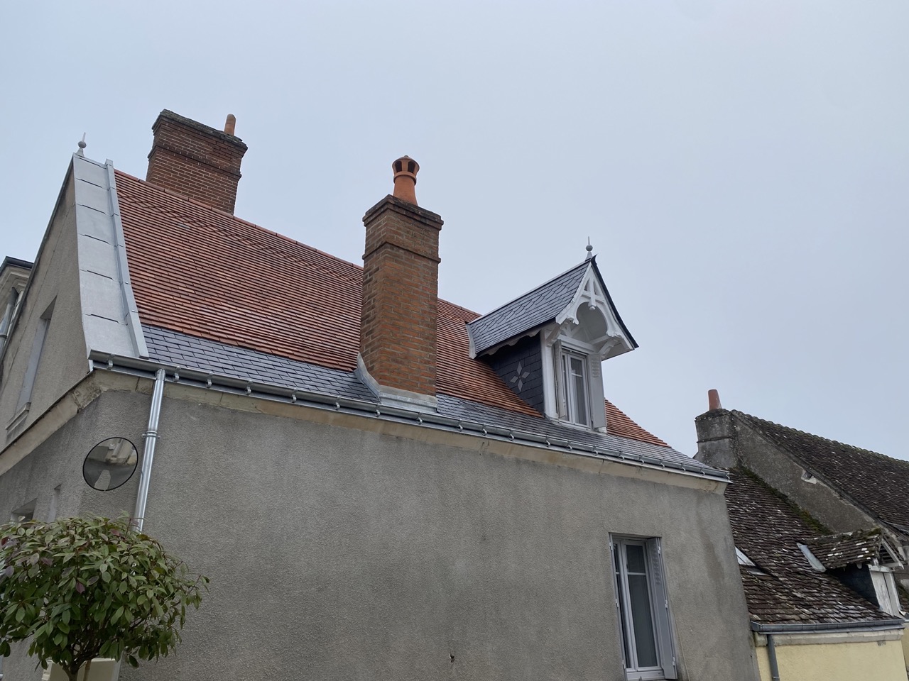 renovation tuile ardoise complète tourangelle